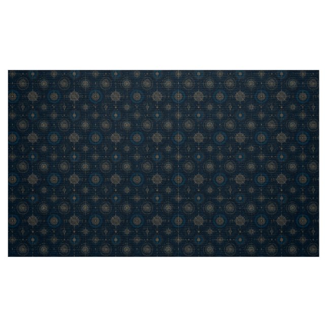 Nautisk kompassros  tyg (Fat Quarter)