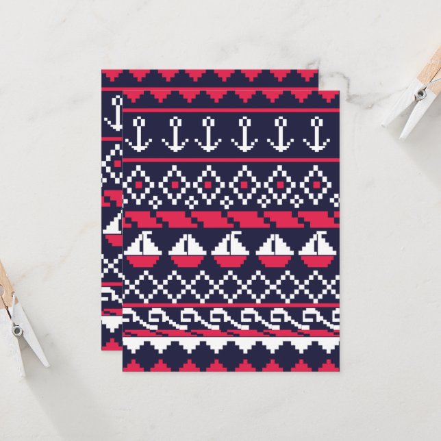 Nautisk Kor stygn (Fram/Back In Situ)