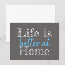 Nautisk LIVET ÄR BÄTTRE I HEMMET |