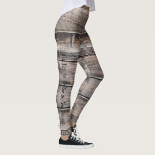 Nautisk LIVET ÄR BÄTTRE PÅ BOAT-bokstäverna Leggings