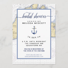 Nautisk Möhippa | Martha's Vineyard Inbjudningar