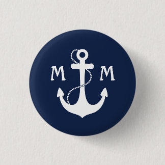 Nautisk Monogram Knapp