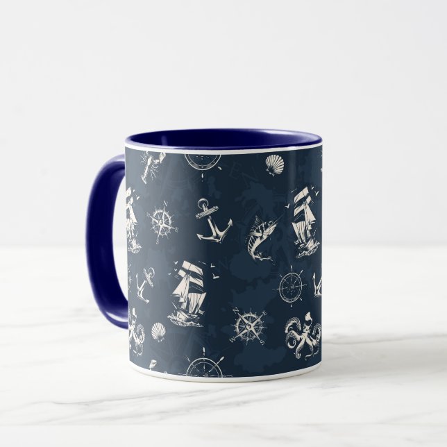 Nautisk Mugg (Framsida vänster)
