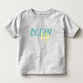 nautisk OCEAN LIFE-skrift | T Shirt