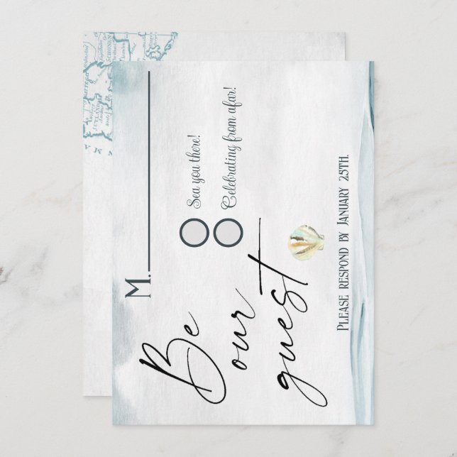 Nautisk OSA Inbjudningar (Fram/baksida)