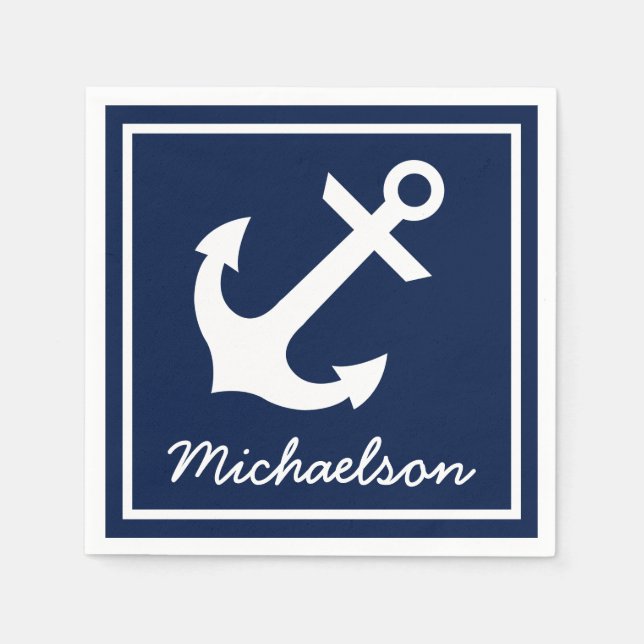 Nautisk Pappersservett (Framsidan)