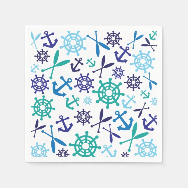 Nautisk Pappersservett (Framsidan)