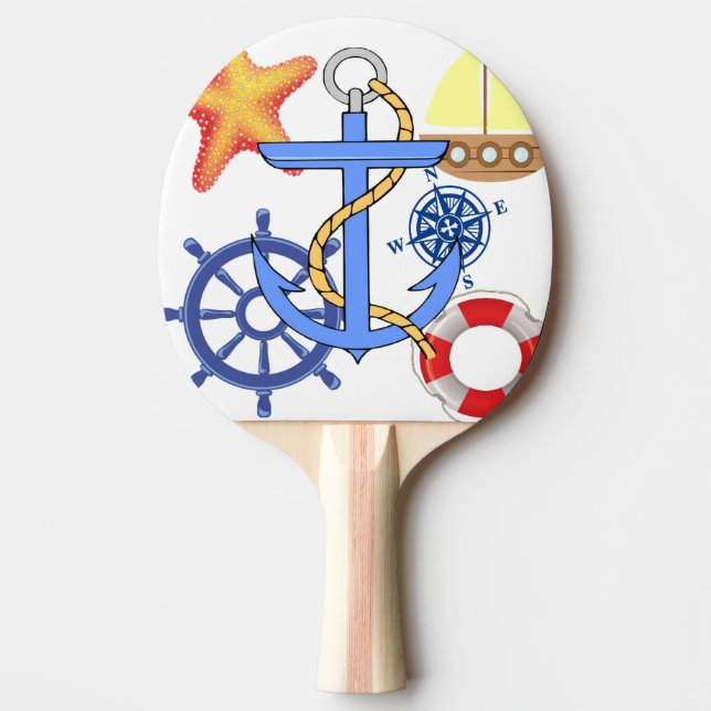 Nautisk Pingisracket (Framsidan)