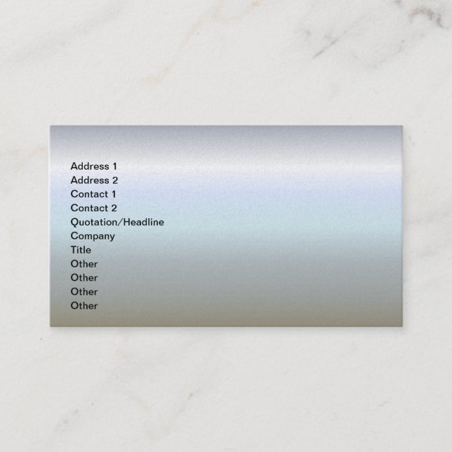 Nautisk scen med fyr visitkort (Framsida)