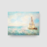 Nautisk segelbåt Santa Monica Kalifornien Canvastryck<br><div class="desc">Nautisk "Sailing Santa Monica" Kaliforniens segelbåt målade in canvas print. Ljust färg av havsblues,  vit och beige.</div>