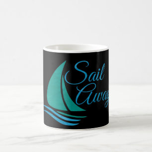 Nautisk Segla iväg Kaffemugg