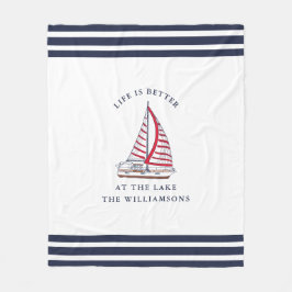 Nautisk sjöbåt är bättre i Sjö Fleecefilt