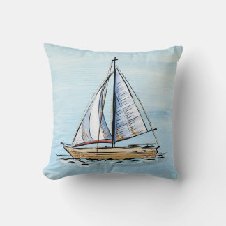 Nautisk sjöbåt Dekorativ kudde
