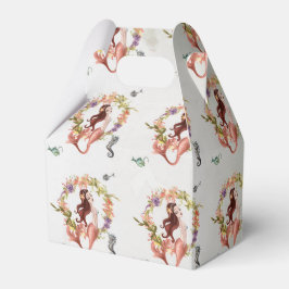 Nautisk Sjöjungfru för vattenfärg Presentaskar