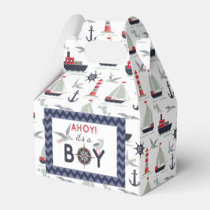Nautisk sjöräddare i Ahoy Pojke Party Presentaskar
