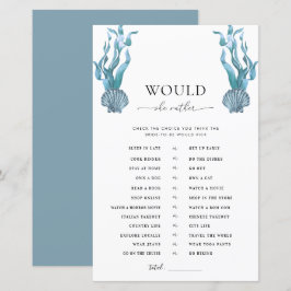 Nautisk Snäcka Möhippa skulle hon hellre spela