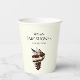 Nautisk snäcka under havsbottnen öknar chic-fjäril