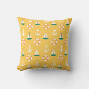 Nautisk sommarcharm kudde