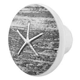 Nautisk Starfish Weawooard Wood Grått & White Knopp