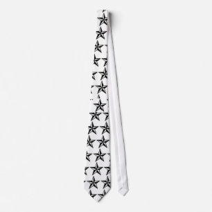nautisk stjärnatie för tatuering slips