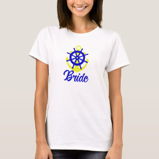 Nautisk tema brides bachelorette Party T Shirt