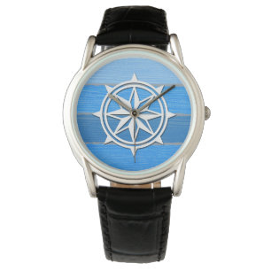 Nautisk tematisk design armbandsur