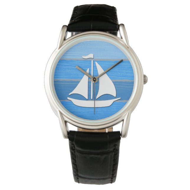 Nautisk tematisk design armbandsur (Framsida)