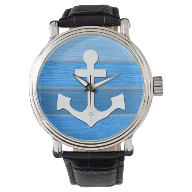 Nautisk tematisk design armbandsur (Framsida)