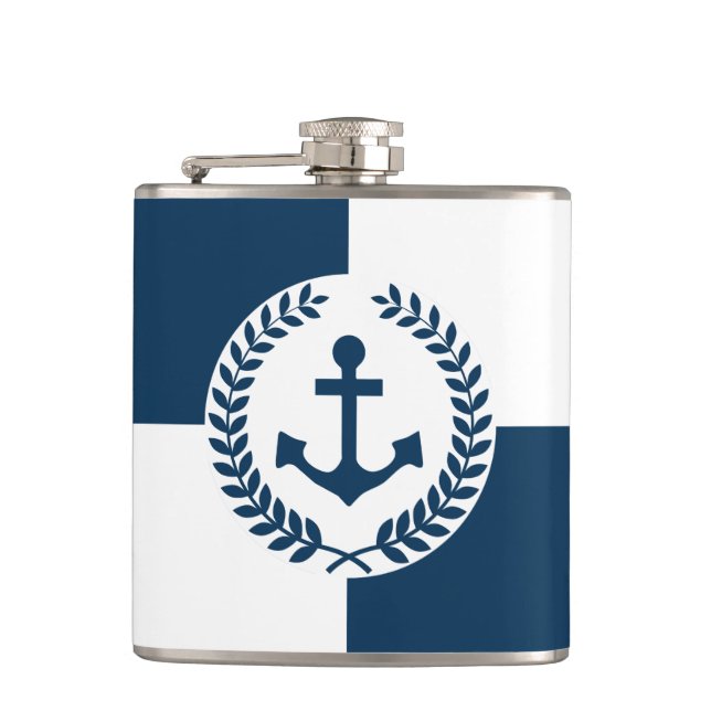Nautisk tematisk design fickplunta (Framsidan)