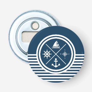 Nautisk tematisk design flasköppnare