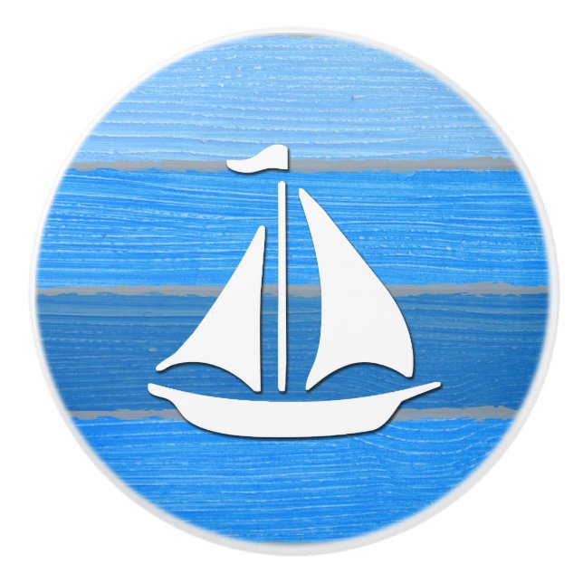 Nautisk tematisk design knopp (Framsidan)