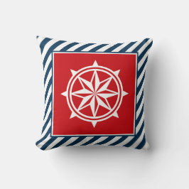 Nautisk tematisk design kudde
