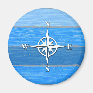 Nautisk tematisk design magnet