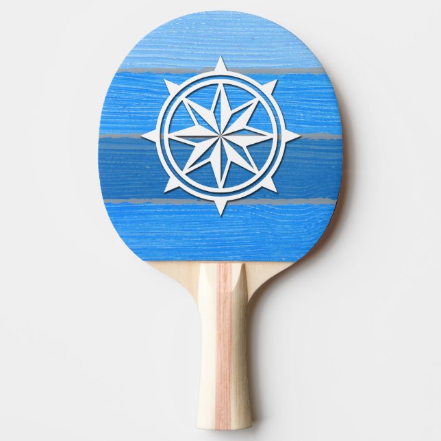 Nautisk tematisk design pingisracket (Framsidan)