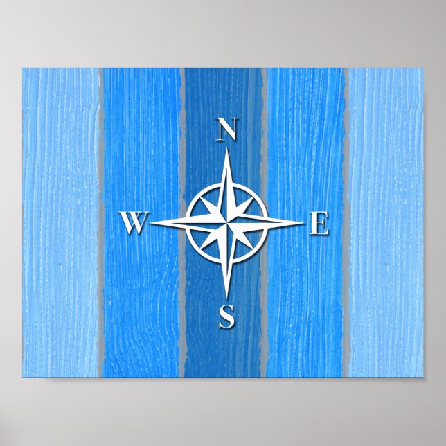 Nautisk tematisk design poster (Framsidan)