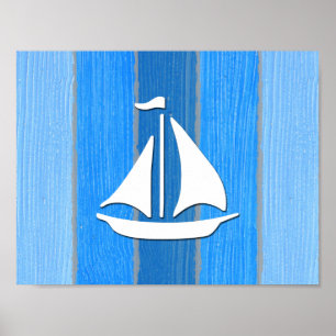 Nautisk tematisk design poster