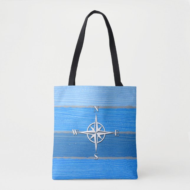 Nautisk tematisk design tygkasse (Framsida)