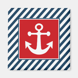Nautisk themed design magnet