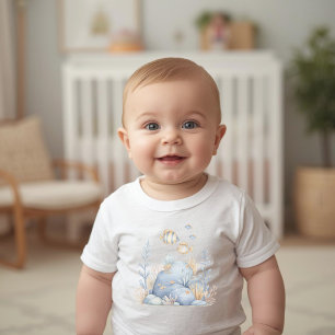 Nautisk Under Havet Du Snart Baby Shower T Shirt