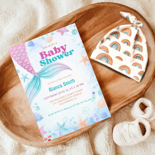 Nautisk under Sea Baby Shower Inbjudningar