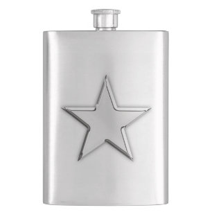 Nautisk utskrift för Krom stjärna Fickplunta