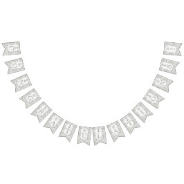 Nautisk Whitewaschad Wood Beach WedCollection Vimplar