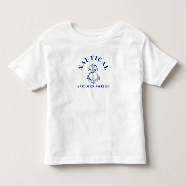 NAUTISKA ANCHORS AWEIGH T SHIRT (Framsida)