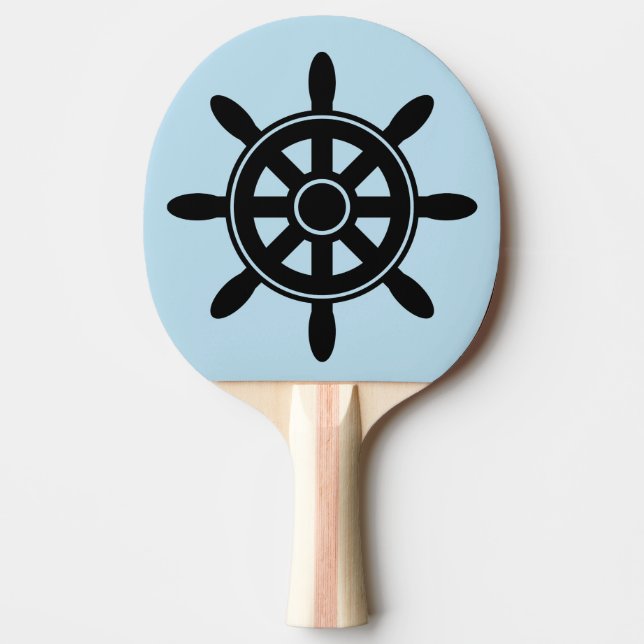 NAUTISKA BÅTÄGARE PING PONG-PADDLAR PINGISRACKET (Framsidan)
