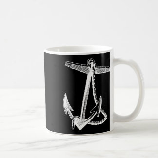 Nautiska fartyg Ankar Segling Naval Kaffemugg