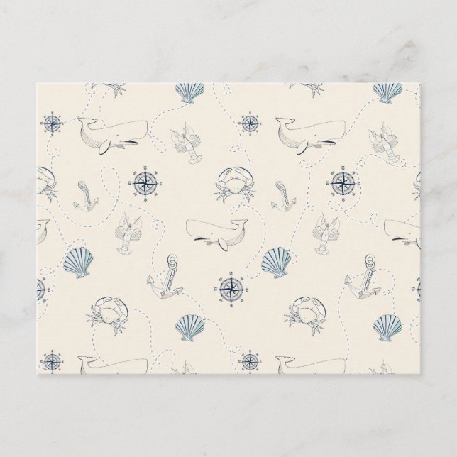 Nautiska havet vykort (Framsida)