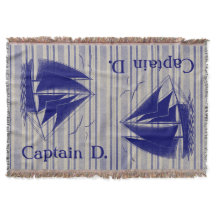 Nautiska kaptenmonogrampojke rum