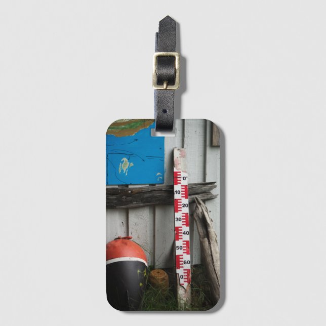 Nautiska objekt bagagebricka (Framsida vertikal)