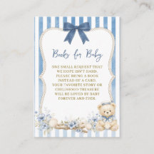 Nautiska Pojke Sjöman Björn Böcker för Baby Shower