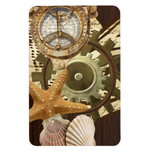 Nautiska Steampunk utrustar Magnet
